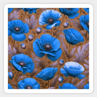 Poppy Flower Sticker